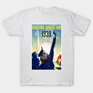 Vintage Travel Poster - 1939 World's Fair T-Shirt